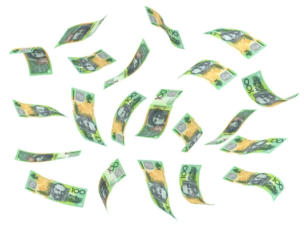 Vliegende Australische dollar — Stockfoto