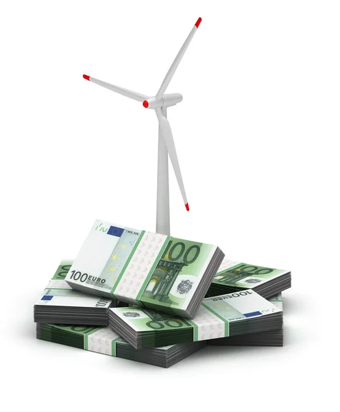 Ahorro de energía para el euro —  Fotos de Stock