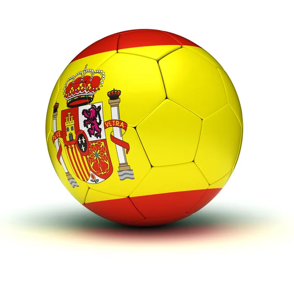 Испанский футбол — стоковое фото
