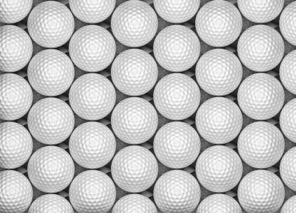 Fondo de pelota de golf —  Fotos de Stock