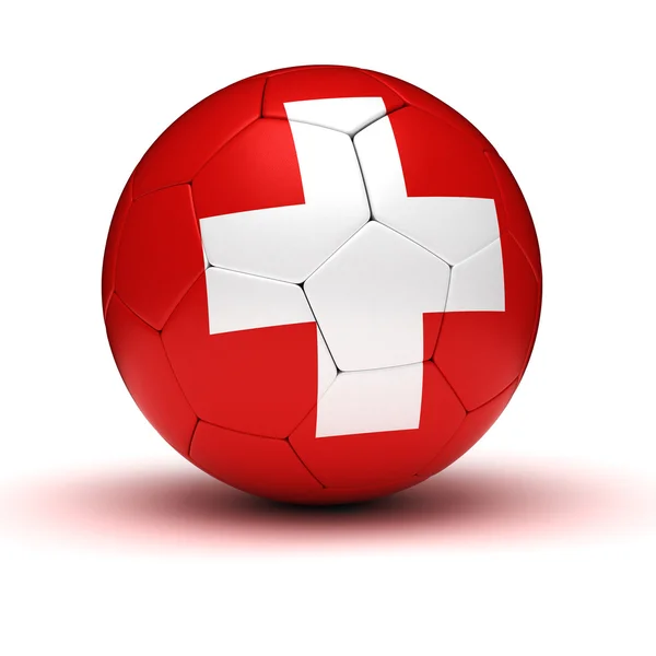 Švýcarský fotbal — Stock fotografie