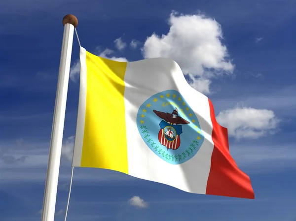 Bandera de Columbus City — Foto de Stock