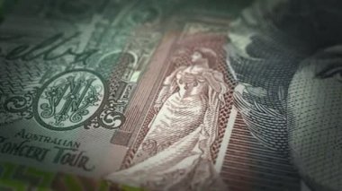 Avustralya Doları yakın çekim