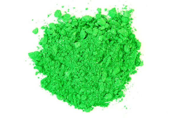 Ombretto verde schiacciato — Foto Stock