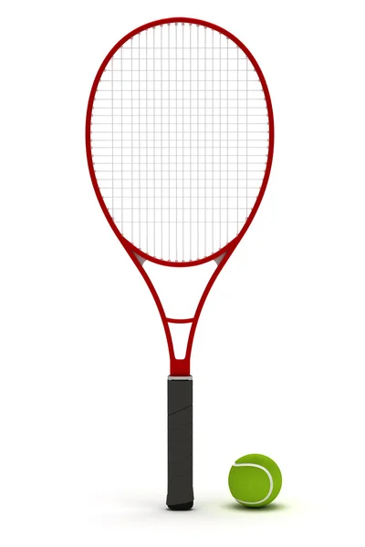 Rakieta tenisowa — Zdjęcie stockowe