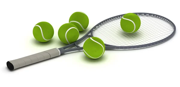 Tennisbaan — Stockfoto