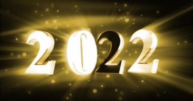 Yeni yıl 2022 parlaklıkla (kusursuz))