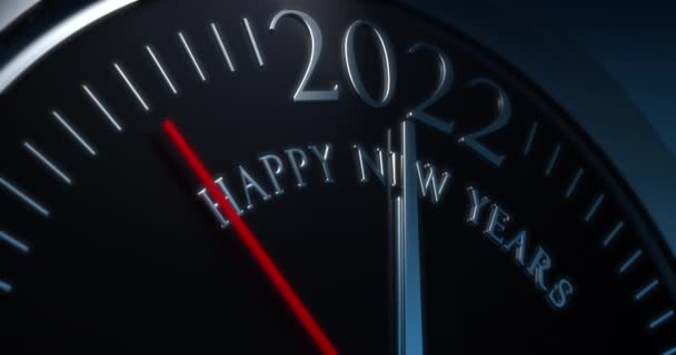 Count New Year 2022 — Stockvideo