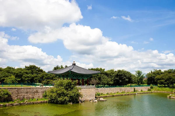 Gyeongju Donggung Palace Wolji Pond Známé Turistické Místo Gyeongju — Stock fotografie