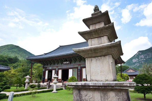 Unmunsa Temple Είναι Ένα Διάσημο Ναό Στην Κορέα — Φωτογραφία Αρχείου