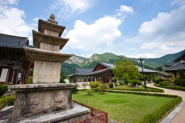 Tempio Unmunsa Famoso Tempio Corea — Foto Stock
