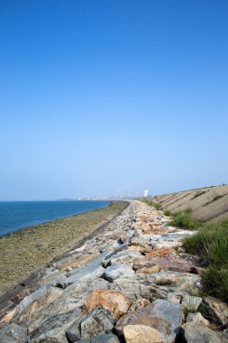 Seongmun Tide Embankment Dangjin-si, Güney Kore.