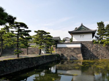 Tokyo, Japonya 'daki Kraliyet Sarayı.