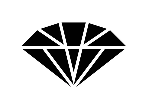 다이아몬드는 모양이다 노골적 다이아몬드 아이콘 다이아몬드를 디자인하는 아이콘 — 스톡 사진