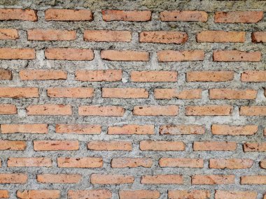 Eski model tuğla duvarın arka planı