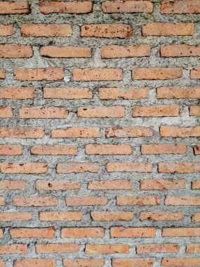 Eski model tuğla duvarın arka planı