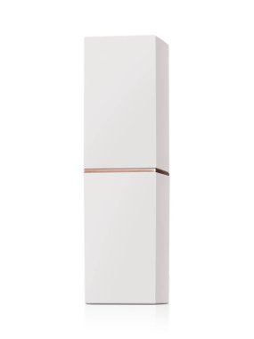 Beyaz arka plan üzerinde izole kozmetik kutusu