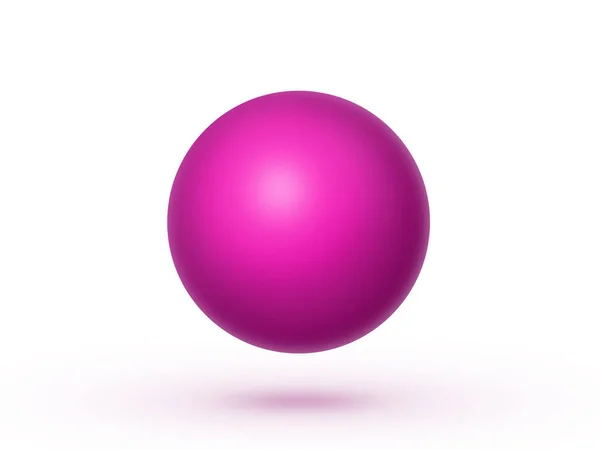 Globe Sphere Ball Isolated White Background Illustration — Stock Photo, Image