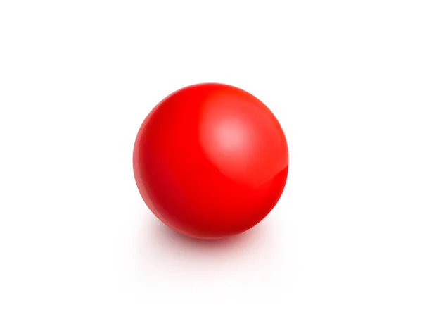 Sphere Ball Isolated White Background Illustration — Stock Photo, Image