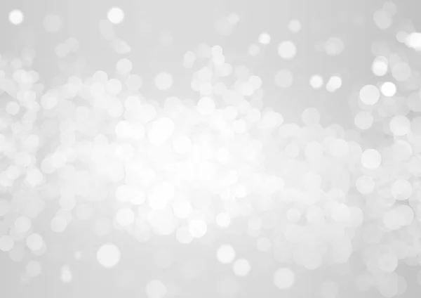 Bokeh Background Blurred Natural Gray White Bokeh Colorful Glows Sparkle — Stock Photo, Image