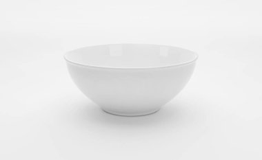 Beyaz arkaplanda çanak çömlek seramiği