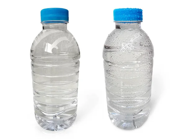 Leere Wasserflasche Auf Weißem Hintergrund — Stockfoto