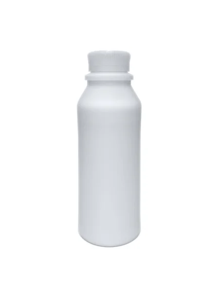 牛奶瓶 白色底座隔离 — 图库照片