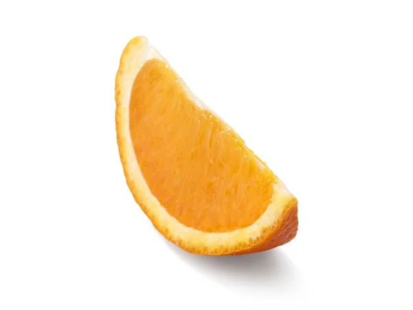 Orange Frukt Isolerad Vit Bakgrund — Stockfoto