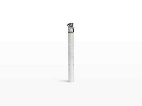 Cigarette Isolée Sur Fond Blanc — Photo