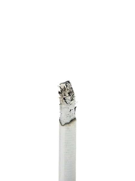 Cigarette Isolée Sur Fond Blanc — Photo
