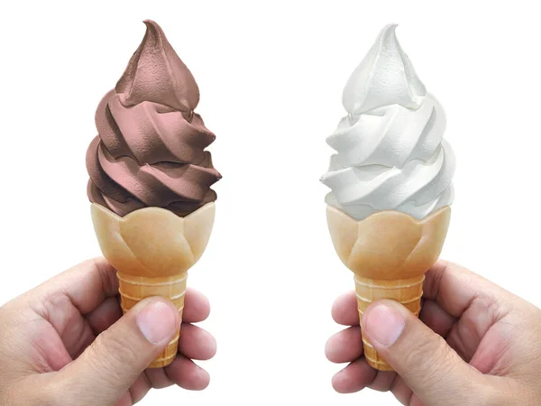 Zmrzliny Kornoutech Izolované Bílém Pozadí — Stock fotografie