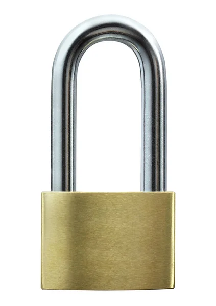 Lock Isolated White Background — Stock Photo, Image