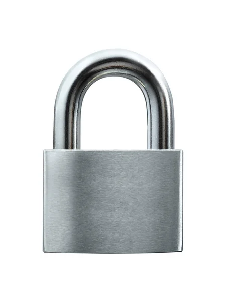 Lock Isolated White Background — Stock Photo, Image