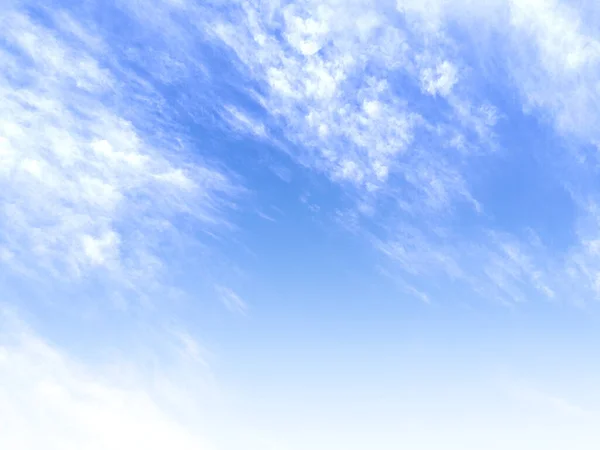 Fehér Felhő Gyönyörű Kék Légi Felhők Kék Égen Kék Háttér — Stock Fotó