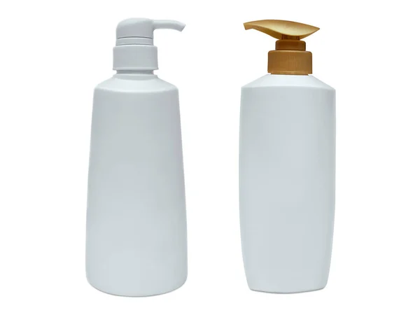 Blank Shampoo Bottle White Isolated Background — Stock Photo, Image