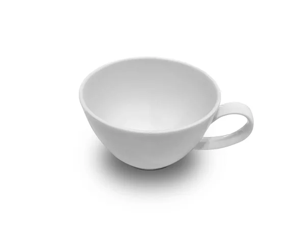 Tasse Kaffee Isoliert Auf Weißem Hintergrund — Stockfoto