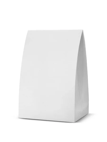 紙バッグ広告やブランディングのためのパッケージ A型の紙袋 紙袋三角形 — ストック写真