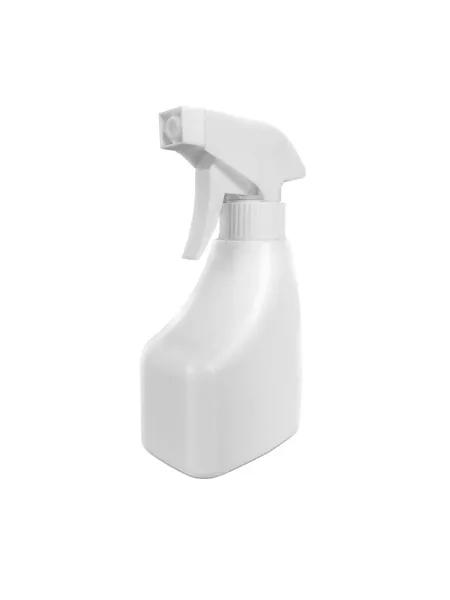 Frasco Spray Branco Isolado Branco — Fotografia de Stock