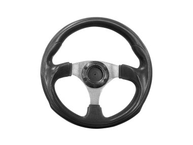 Beyaz zemin üzerinde direksiyon