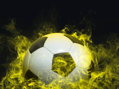 Futbol - sarı duman etkisi.