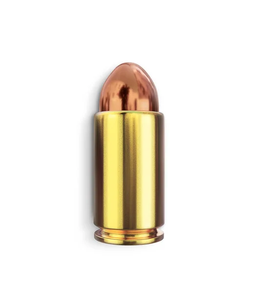 Bullet White Background Render — Stock Photo, Image