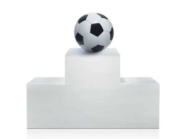 White Pedestal Ball — Stock Photo, Image