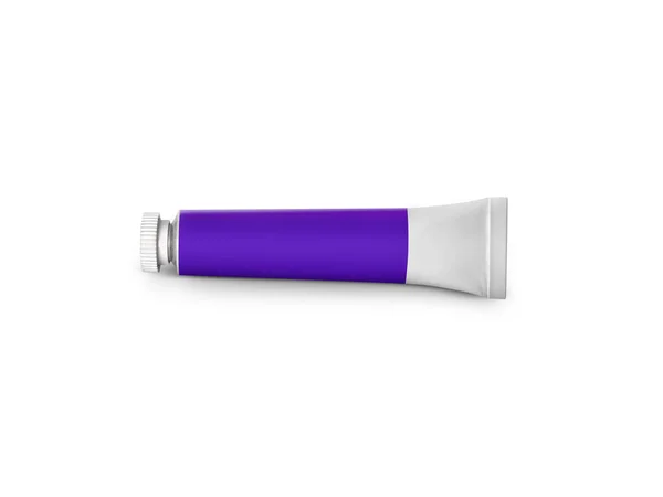 Color Tube White Background — Stock Photo, Image