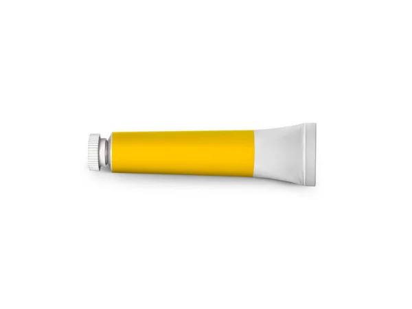 Color Tube White Background — Stock Photo, Image
