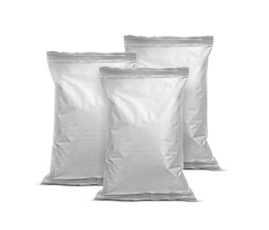 Foil yiyecek paketi modelleme, tasarım kullanımı şablonu