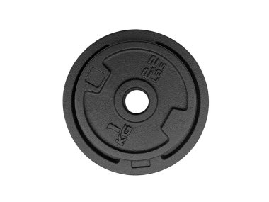 halter diskleri beyaz arkaplanda izole edildi