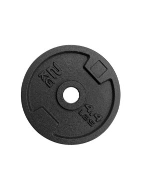 halter diskleri beyaz arkaplanda izole edildi