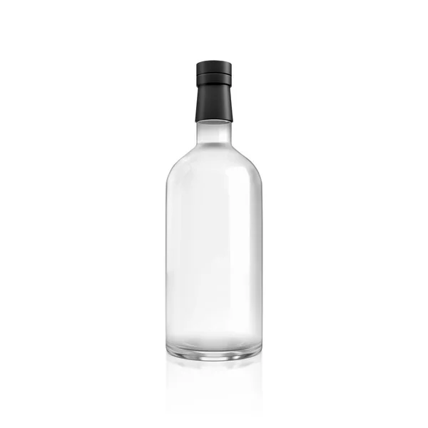 Blank Liquor Bottle Drink Product Mockup Render —  Fotos de Stock