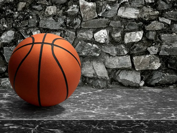 Basketball Sports Marble Table Top Stone — Zdjęcie stockowe