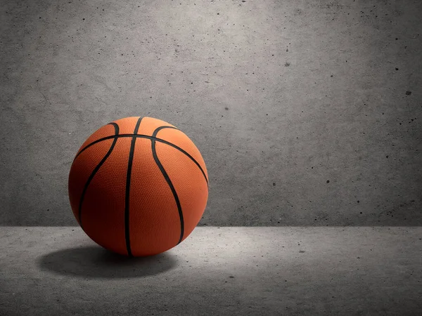 Basketball Cement Wall Background — Stock fotografie